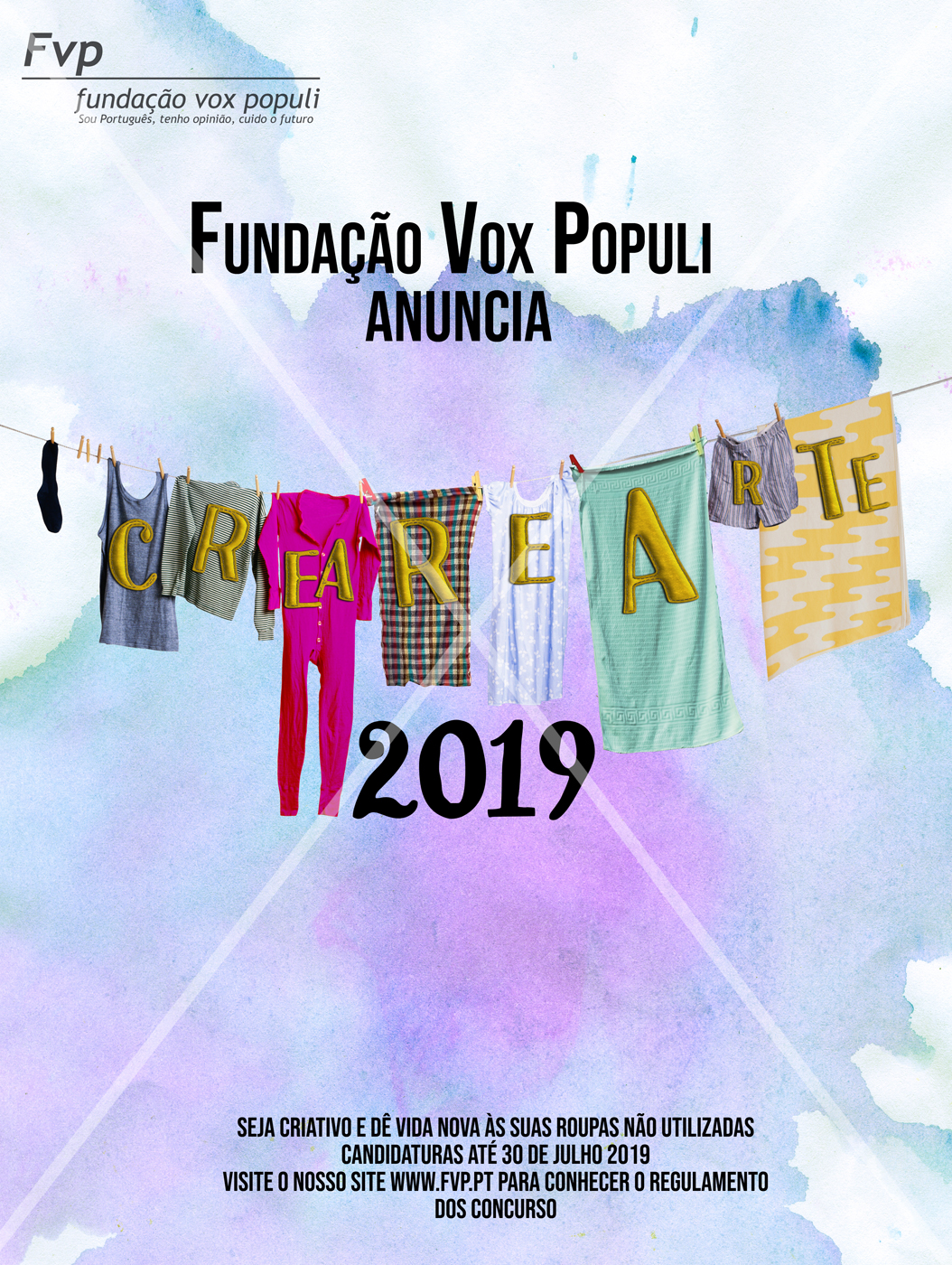 Poster Design by Marta van Eck for Fundação Vox Populi | Design #20744086