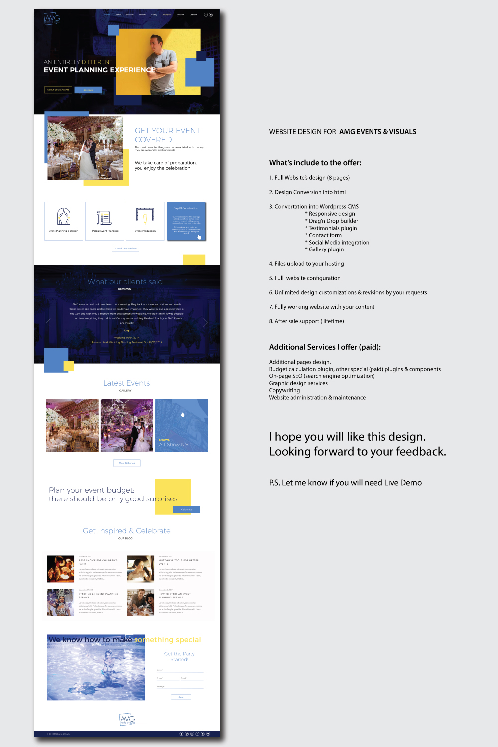 Web Design by coo.lt for this project | Design #20671577