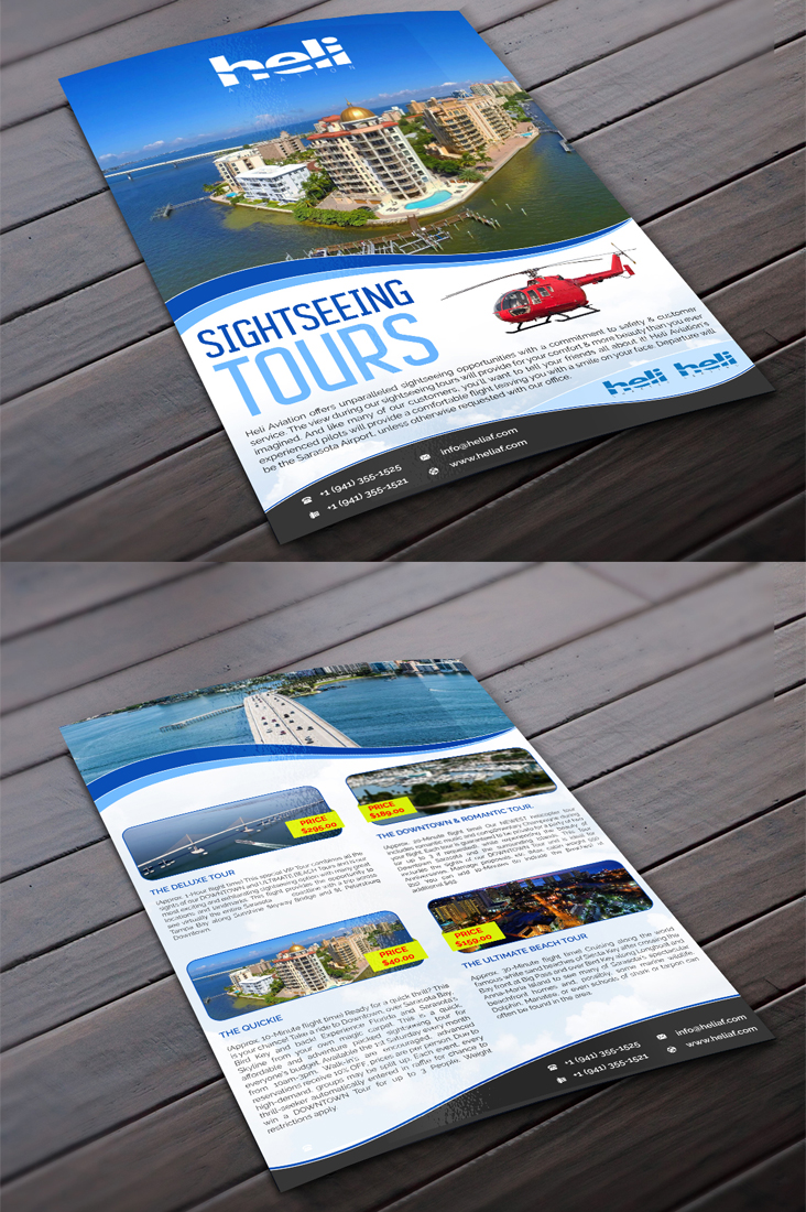 Design de Flyer par debdesign pour Heli Aviation Florida, LLC | Design #20669921