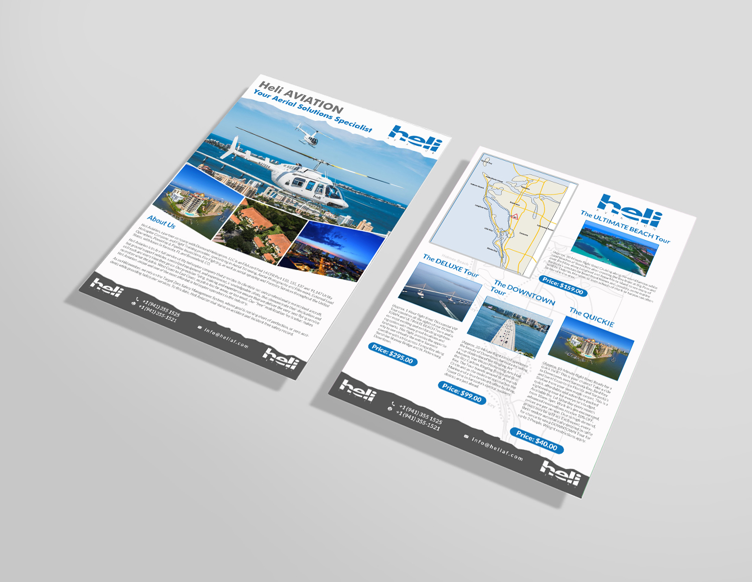 Design de Flyer par debdesign pour Heli Aviation Florida, LLC | Design #20670657