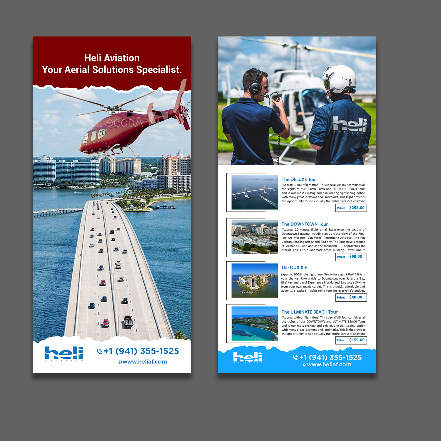 Design de Flyer par debdesign pour Heli Aviation Florida, LLC | Design #20672326