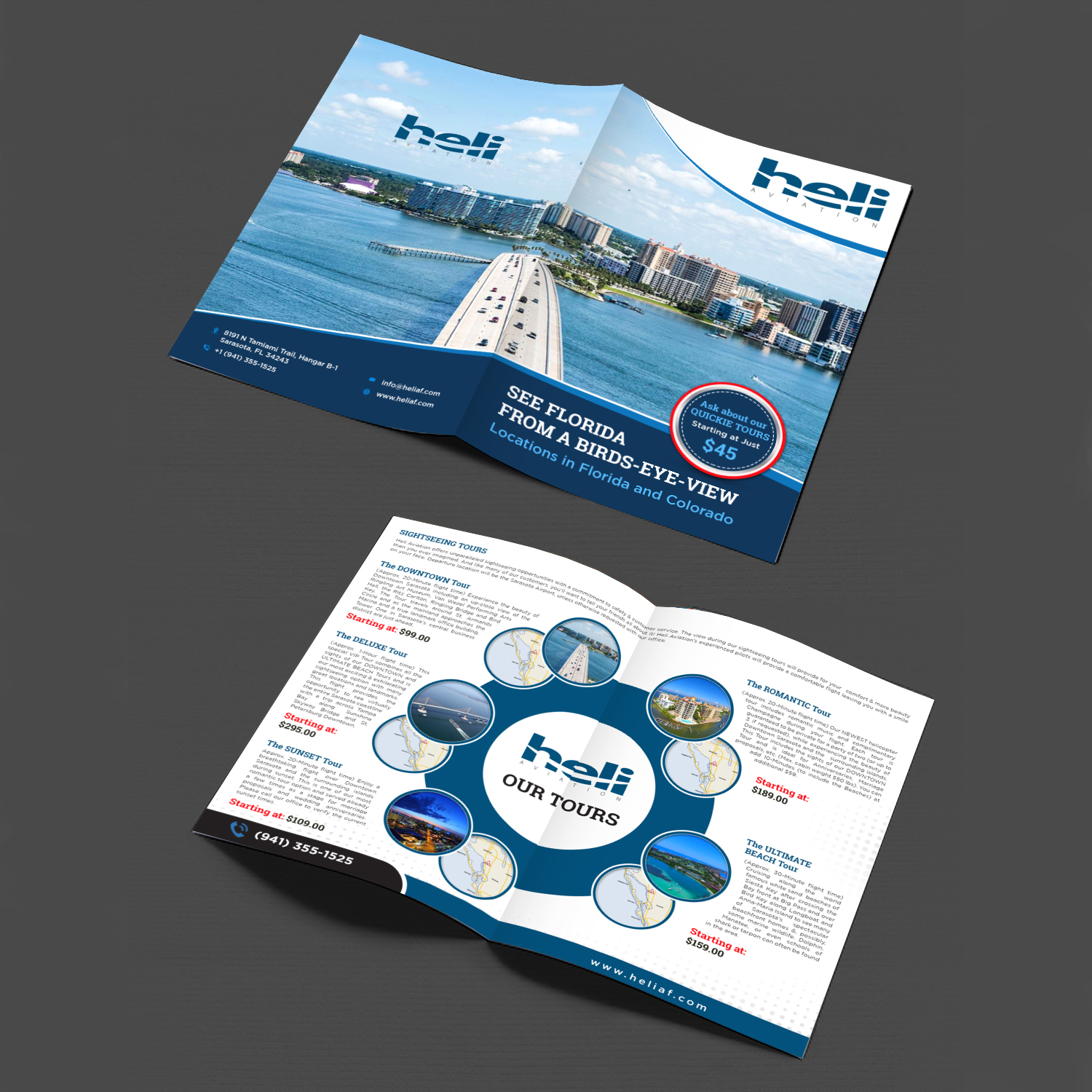 Design de Flyer par debdesign pour Heli Aviation Florida, LLC | Design #20699906