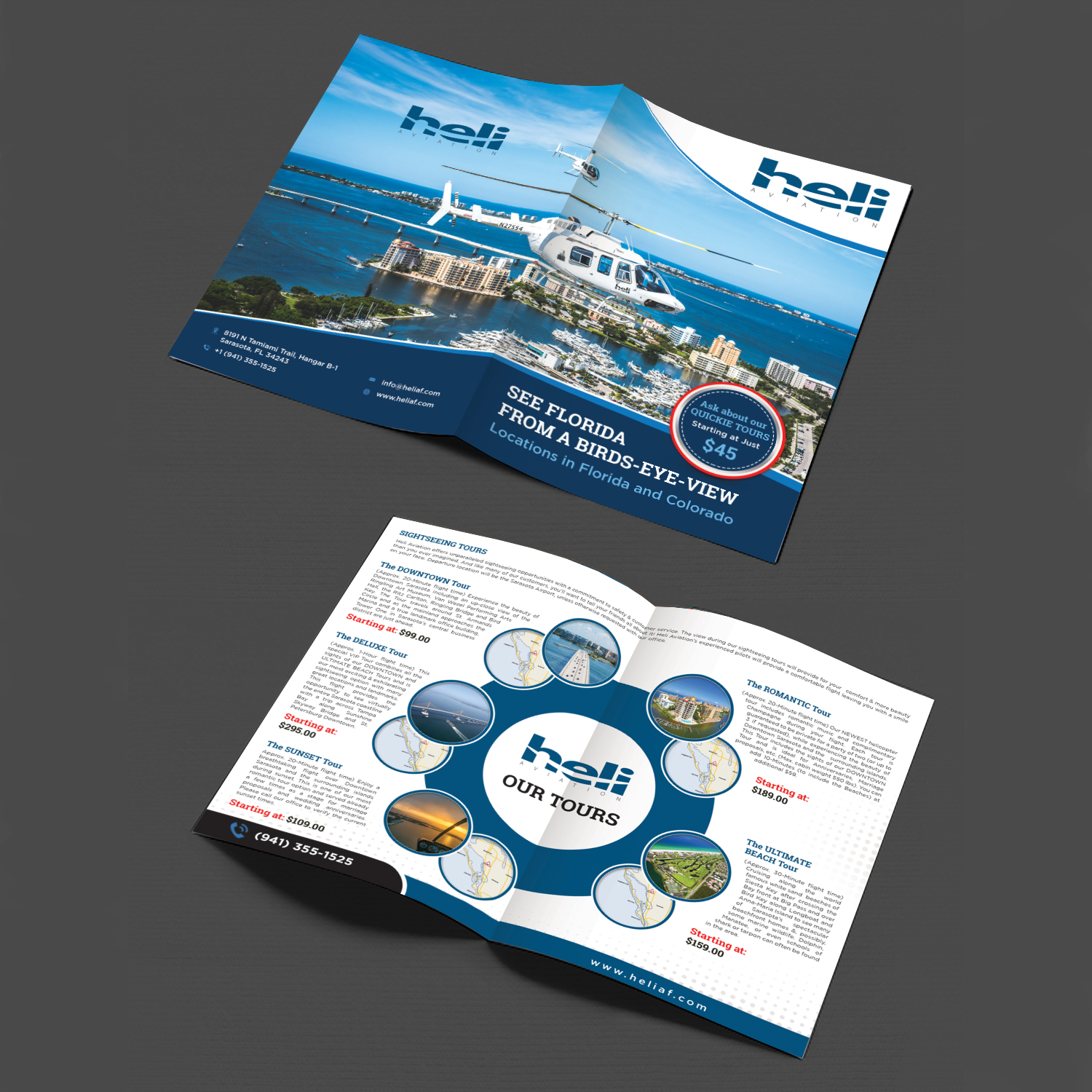 Design de Flyer par debdesign pour Heli Aviation Florida, LLC | Design #20708337