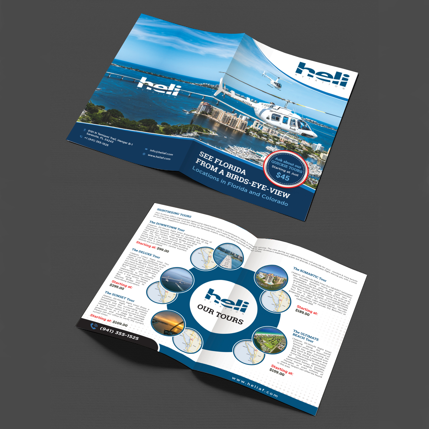 Design de Flyer par debdesign pour Heli Aviation Florida, LLC | Design #20710475