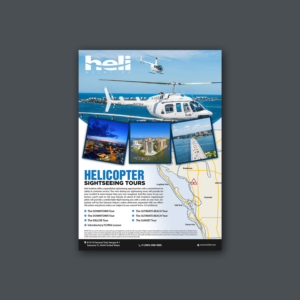 Design de Flyer par aspiremedia pour Heli Aviation Florida, LLC | Design : #20674226