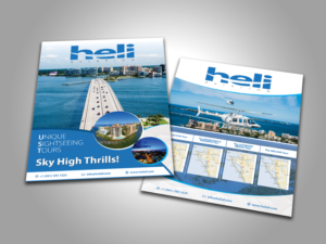 Helicopter Tour Brochure Design (8.5 x 11