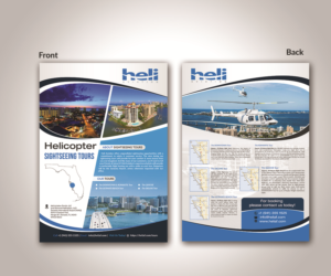 Design de Flyer par innovative earth pour Heli Aviation Florida, LLC | Design : #20670219