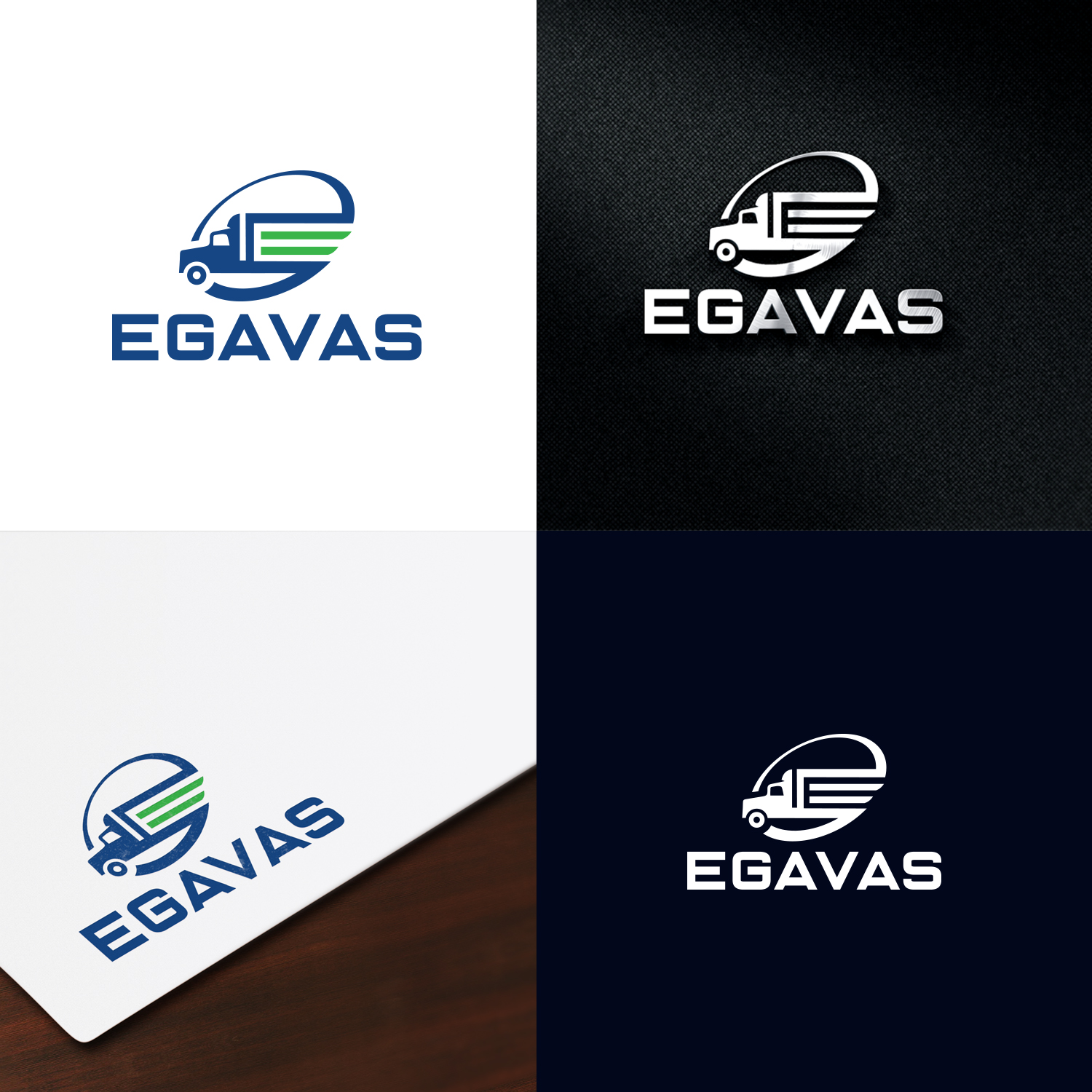 Logo Design by Maxo-Biz for Egavas International Logistics | Design #20671775