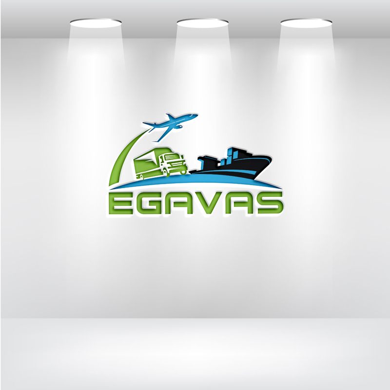 Logo Design by MaxxMind for Egavas International Logistics | Design: #20668024