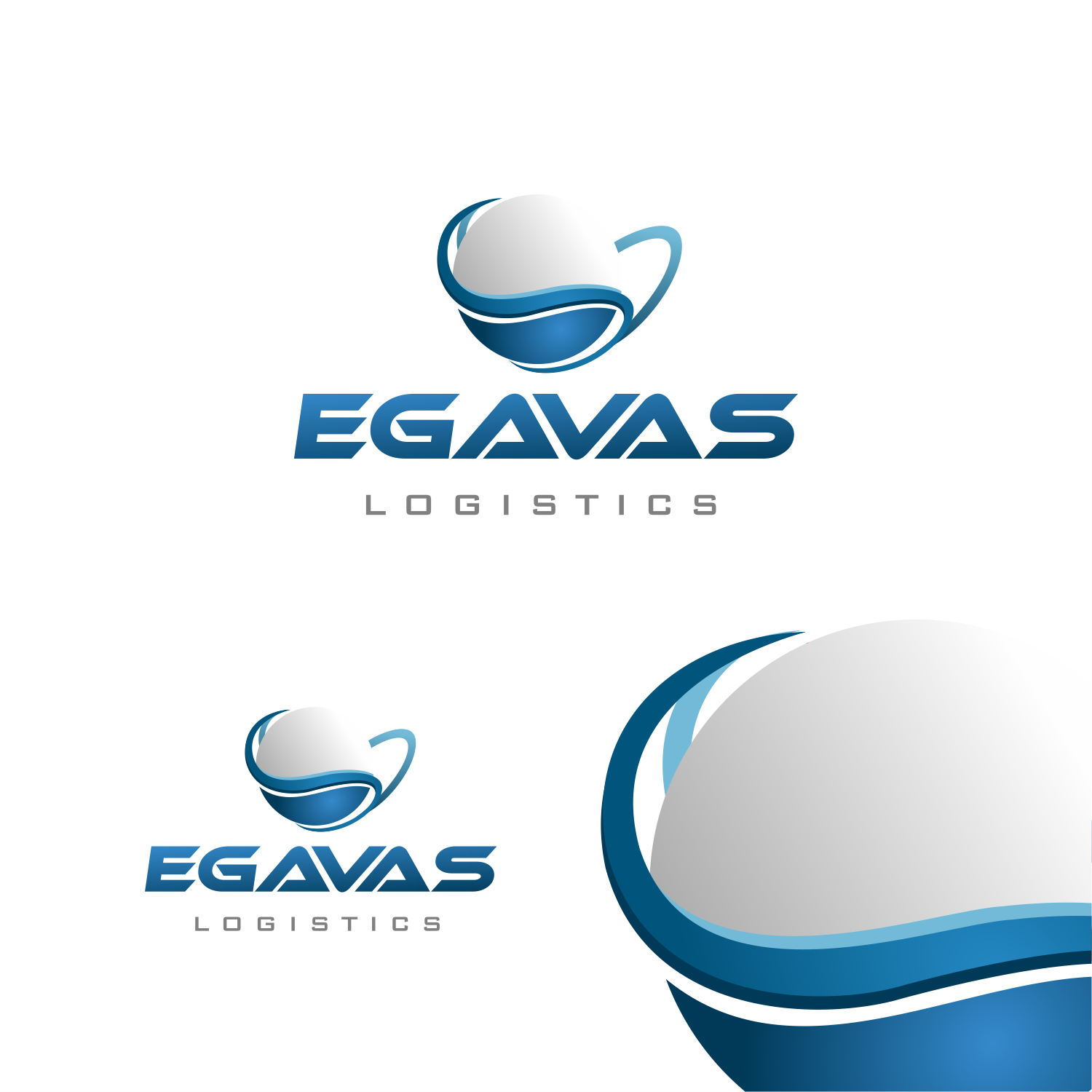 Logo Design by ThiagoB for Egavas International Logistics | Design #20670718