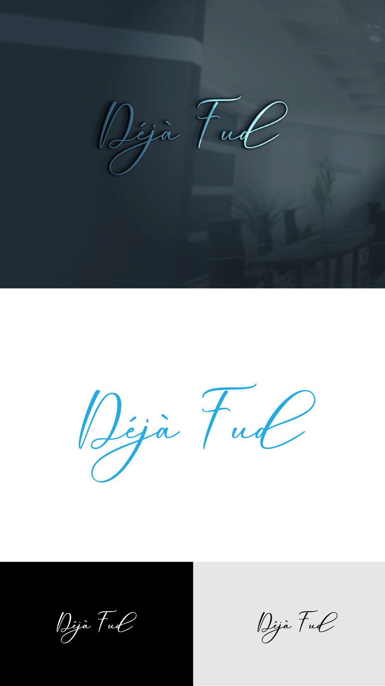Logo Design by AnteMeridiem for Deja Fud Network | Design #20680899