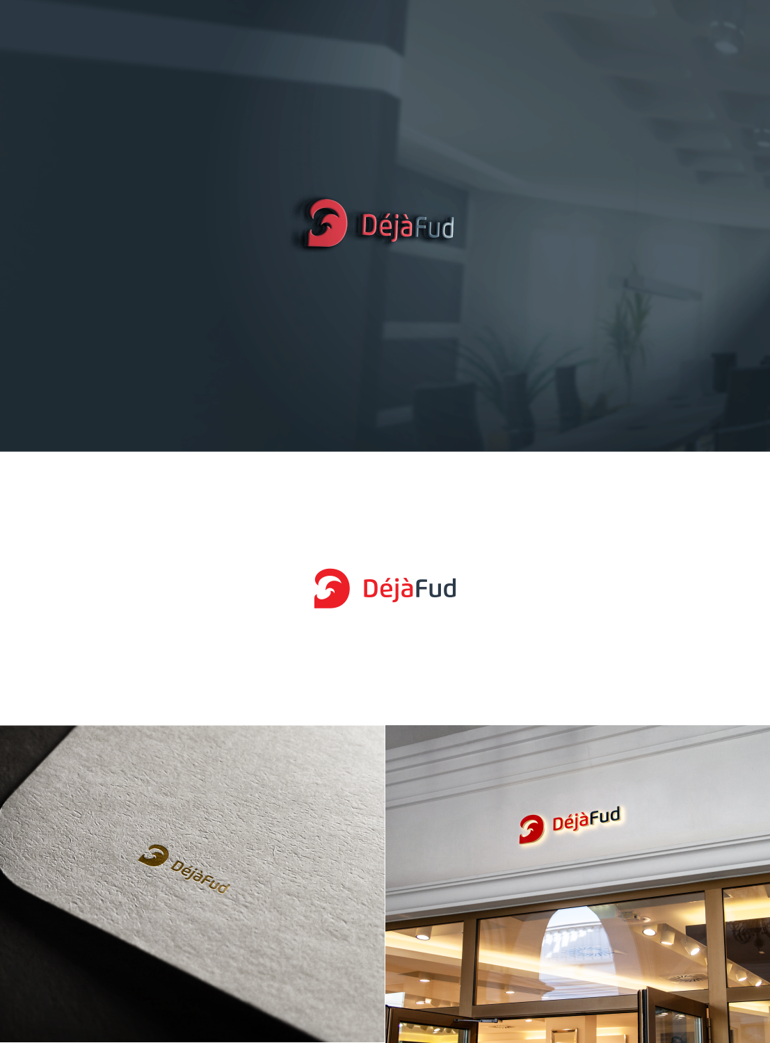 Logo Design by anggun diantorro 2 for Deja Fud Network | Design #20679286