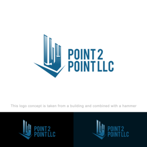 Logo Design by zatsukiki for Point 2 Point LLC | Design: #20682784