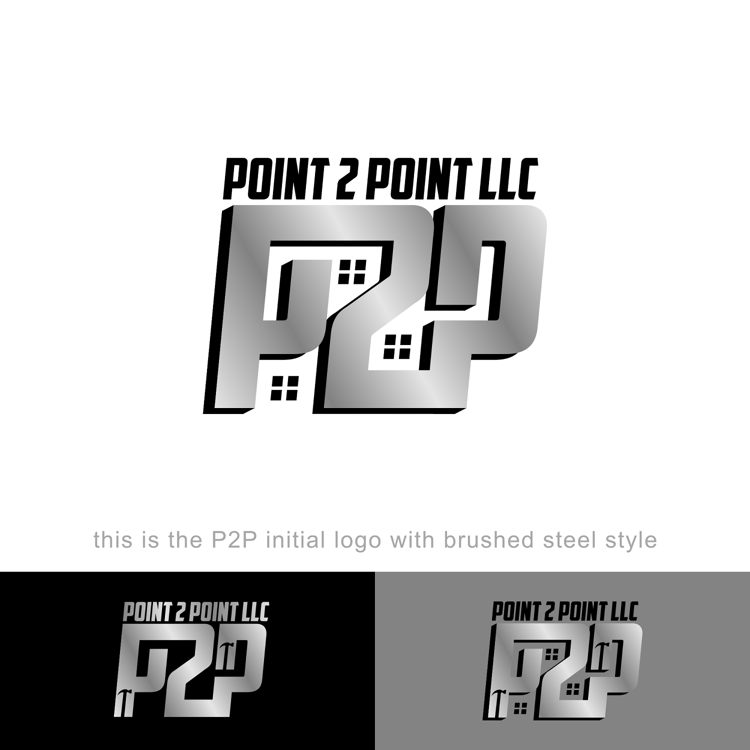 Logo Design by zatsukiki for Point 2 Point LLC | Design #20712758