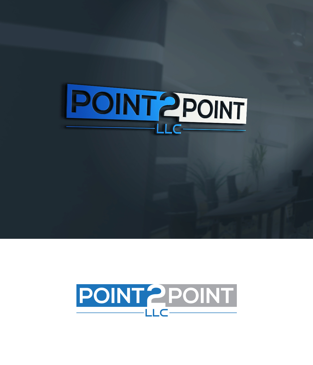 Logo Design by misscreative for Point 2 Point LLC | Design: #20678746