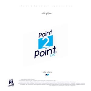 Logo Design by kacimo for Point 2 Point LLC | Design #20693878