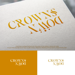 Crowns Down | Logo Design by Mungbejotok