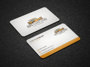 SipsCape Cod.  | Diseño de Tarjeta de Presentación por Riz'