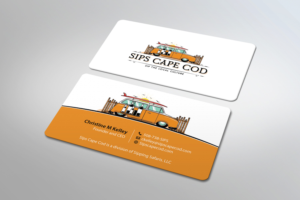 SipsCape Cod.  | Diseño de Tarjeta de Presentación por MDesign
