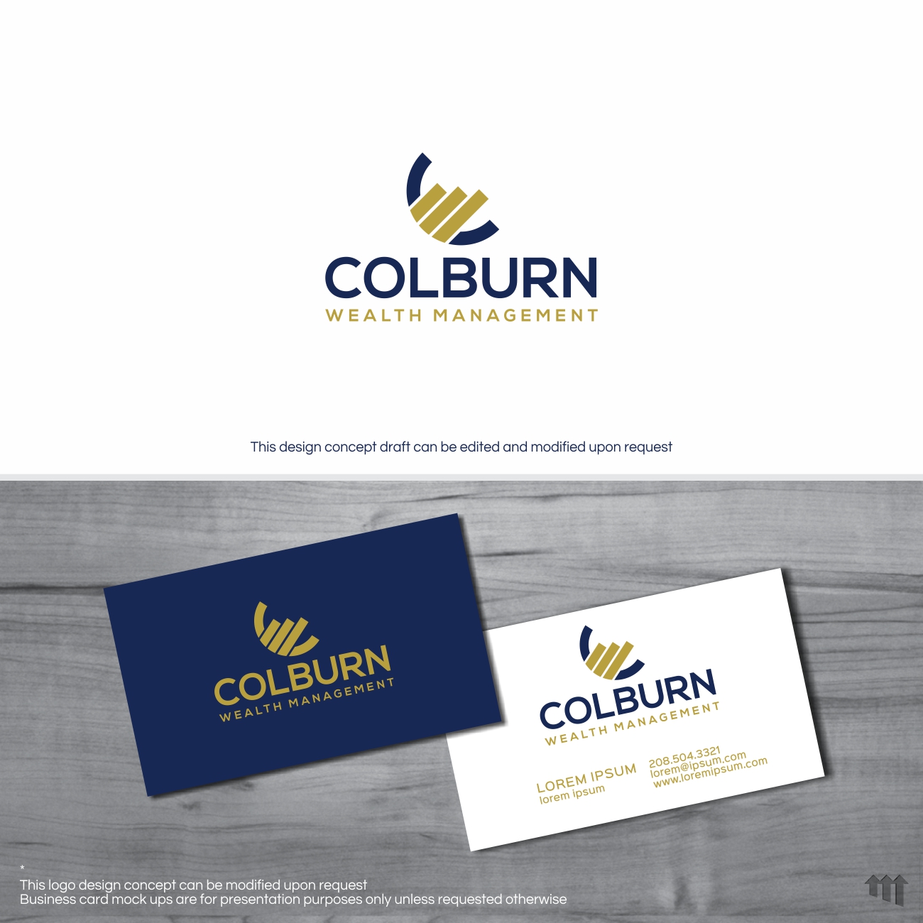 Logo-Design von MBARO für Colburn Wealth Management | Design #20729293