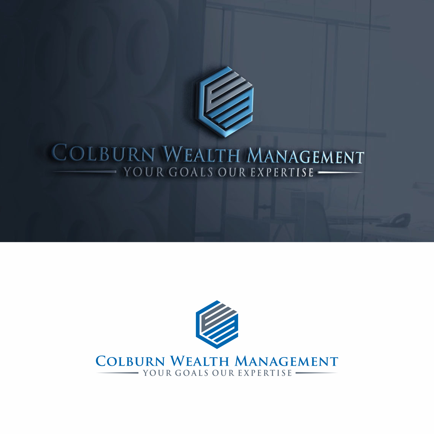 Logo Design by saher khan 2 for Colburn Wealth Management | Design #20681630