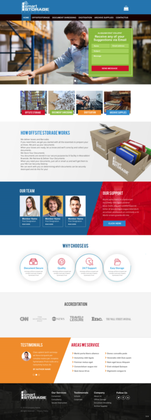 Web Design by pb for this project | Design: #20673586