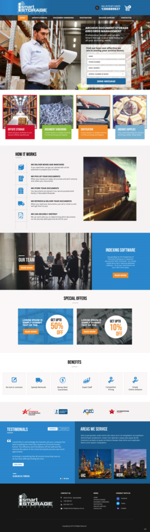 Web Design by pb for this project | Design: #20796625