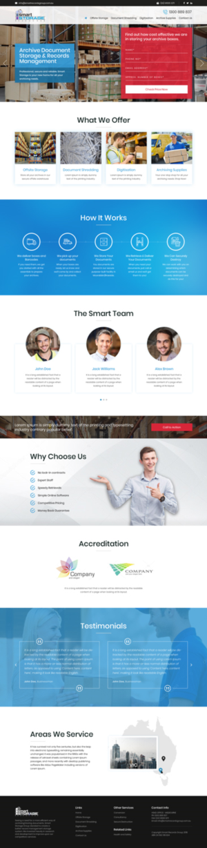 Web Design by Sujit Banerjee for this project | Design: #20762322