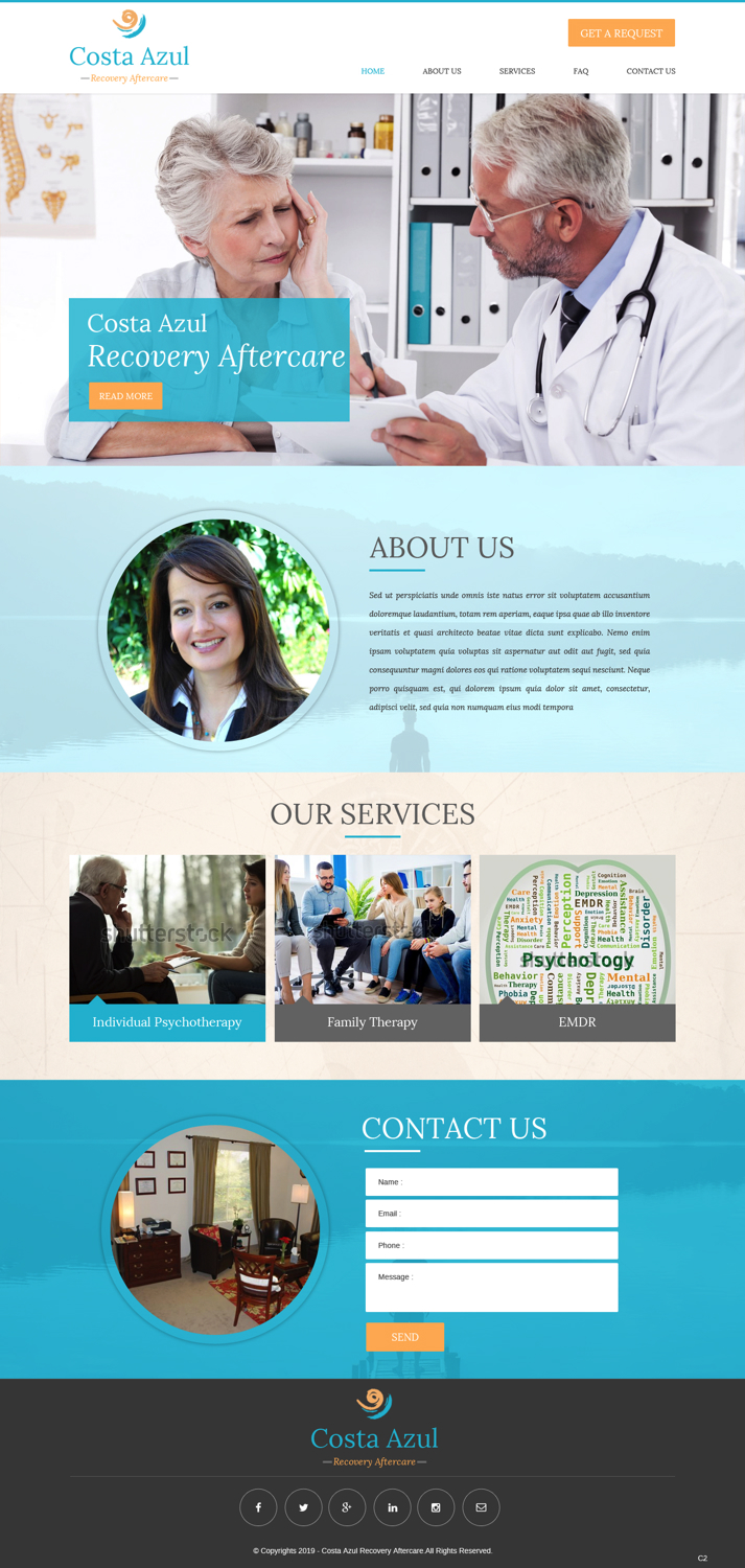 Web Design by pb for Costa Azul  | Design #20673526