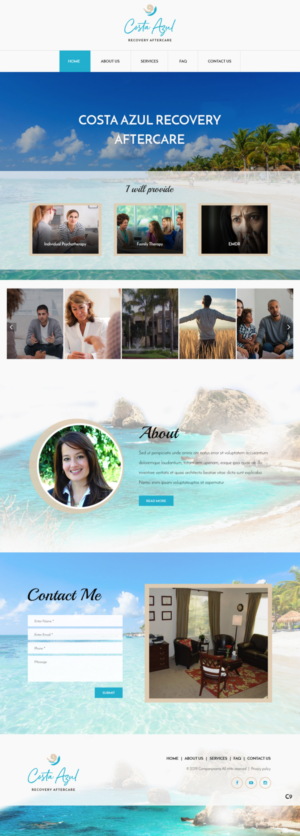 Web Design by pb for Costa Azul  | Design: #20673527