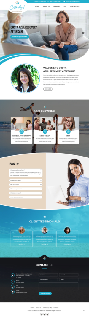 Web Design by pb for Costa Azul  | Design: #20673530
