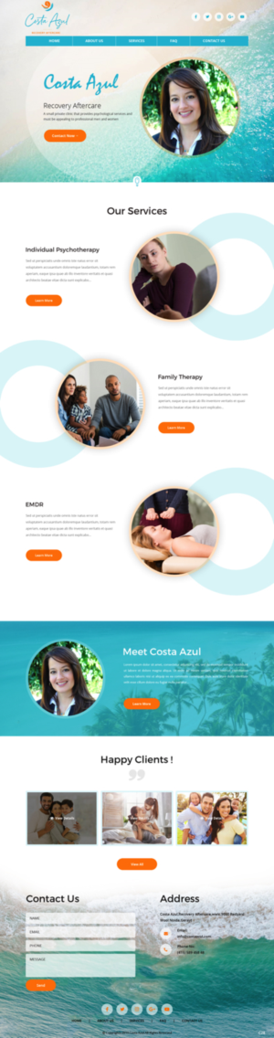 Web Design by pb for Costa Azul  | Design: #20673539
