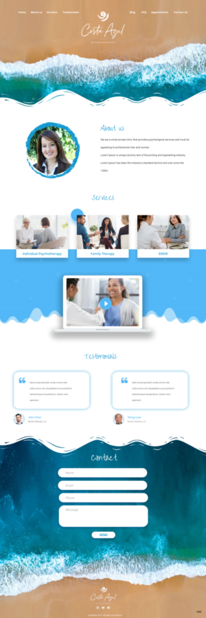 Web Design by pb for Costa Azul  | Design: #20673542