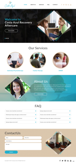 Web Design by pb for Costa Azul  | Design: #20673547