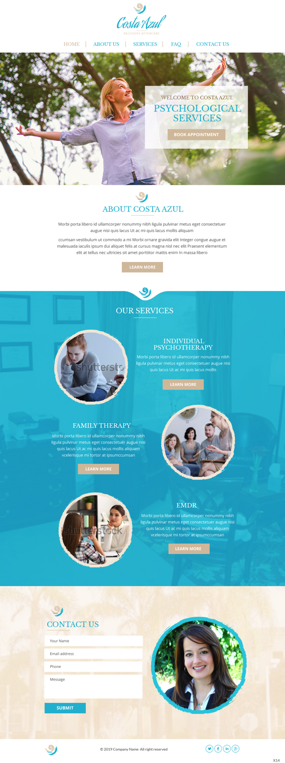 Web Design by pb for Costa Azul  | Design #20673551