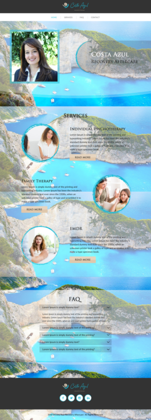 Web Design by rightway for Costa Azul  | Design: #20673945