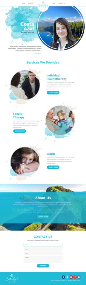 Web Design by rightway for Costa Azul  | Design: #20673959
