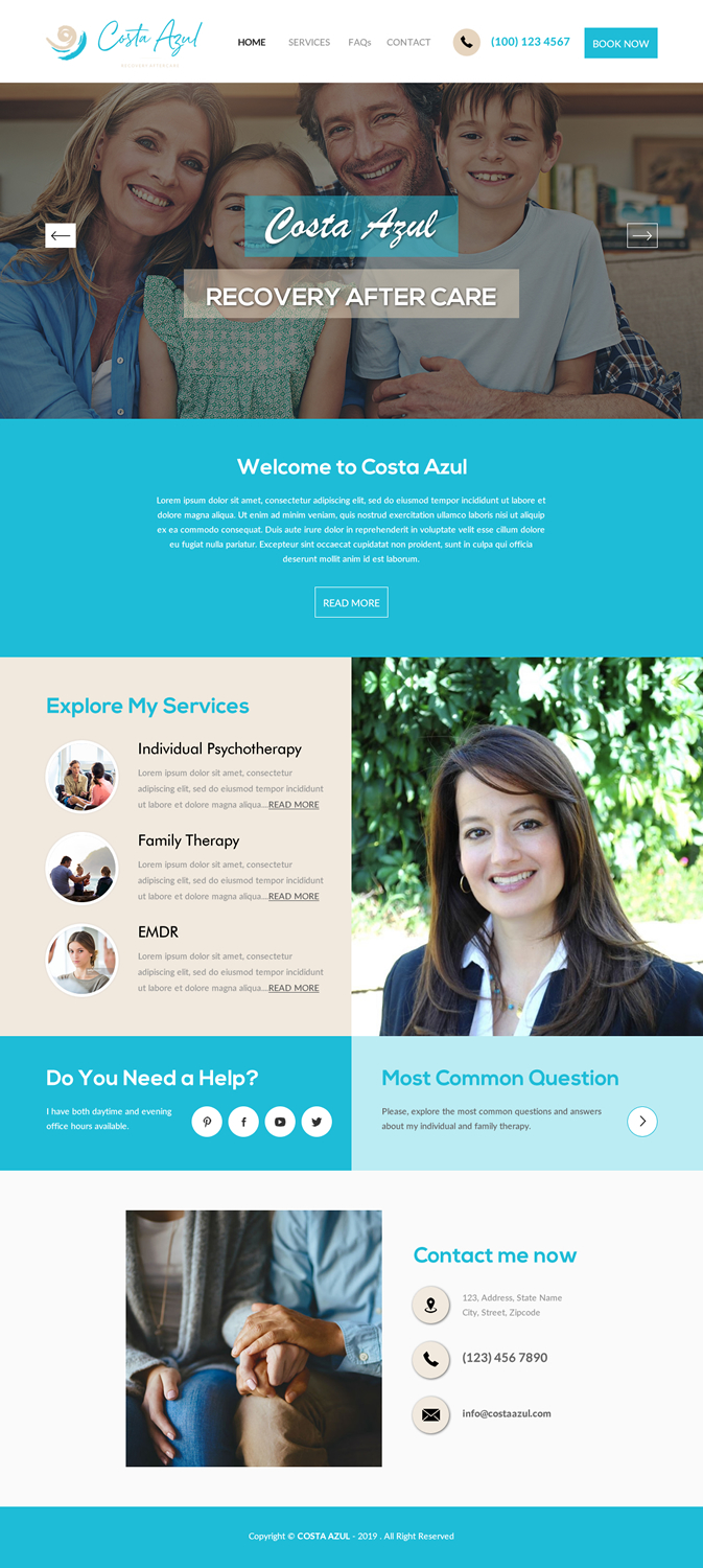 Web Design by rightway for Costa Azul  | Design #20673960