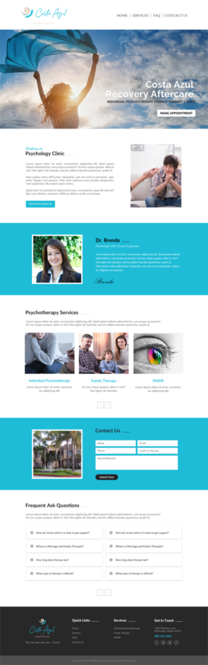 Web Design by chandrayaan.creative for Costa Azul  | Design: #20679574