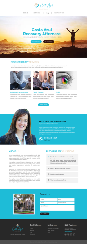 Web Design by chandrayaan.creative for Costa Azul  | Design: #20679575
