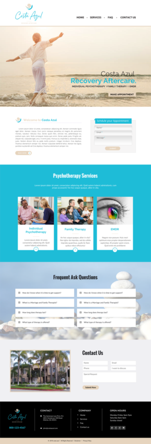 Web Design by chandrayaan.creative for Costa Azul  | Design: #20723803
