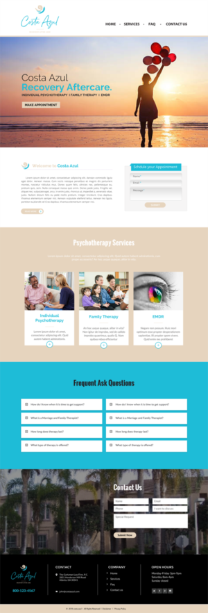 Web Design by chandrayaan.creative for Costa Azul  | Design: #20723804
