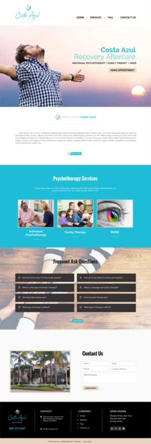 Web Design by chandrayaan.creative for Costa Azul  | Design: #20723805