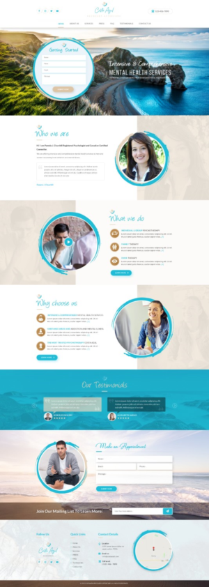 Professional website for psychological services | Web Design par Reimagine