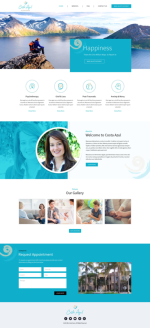 Web Design by AbhishekRoyBunty for Costa Azul  | Design: #20694881