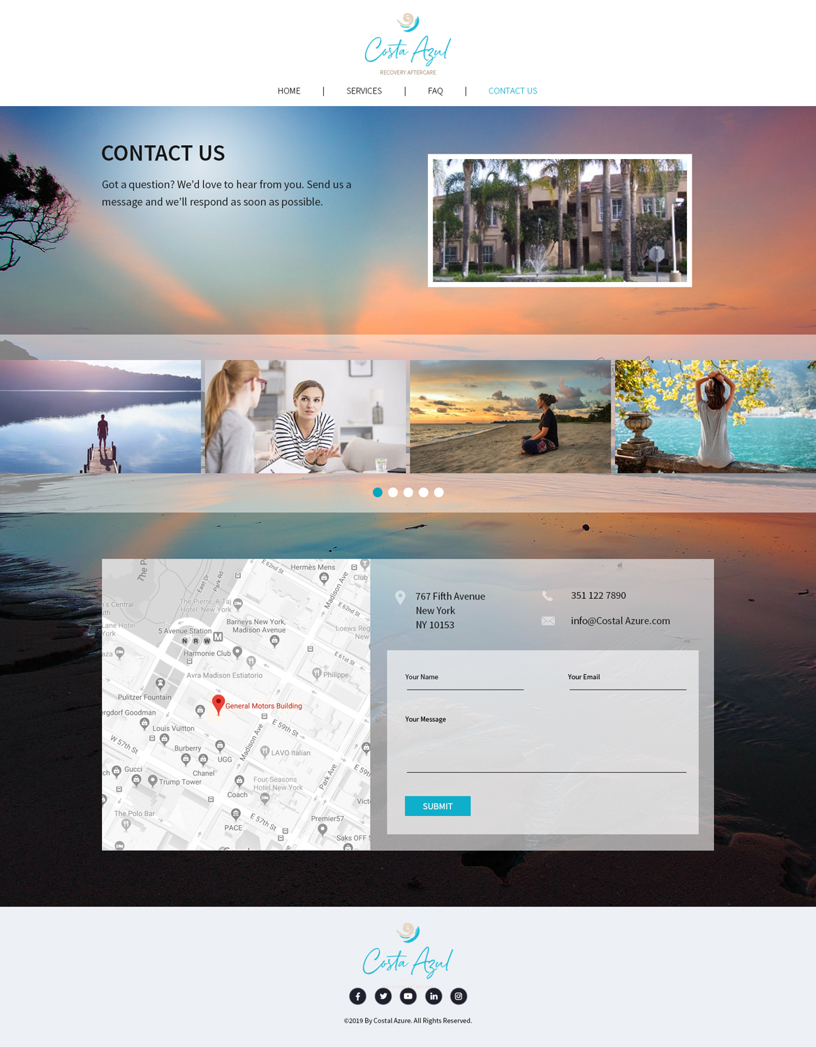 Web Design by AbhishekRoyBunty for Costa Azul  | Design #20715702