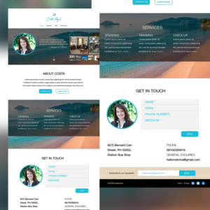 Web-Design von Melvina_West für Costa Azul  | Design #20697962