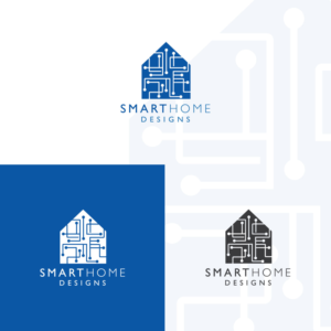 Smart Home Designs | Logo Design by LogoToGoStudio