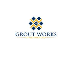 Grout Works of Southern Utah | Logo Design by Juli creation