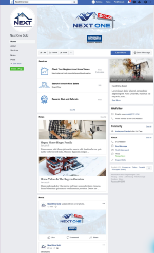 Facebook-Design von Kristina Andonoff für dieses Projekt | Design: #20726685
